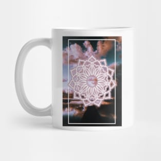 Sunset Flower Mug